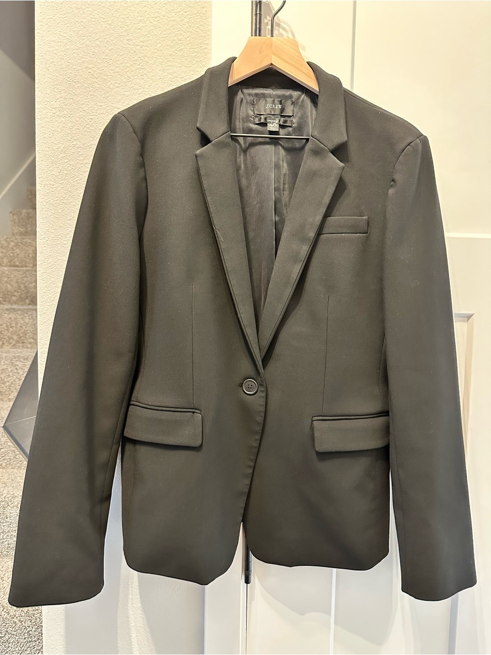 Classic Black Women’s Blazer - J. Crew size 14